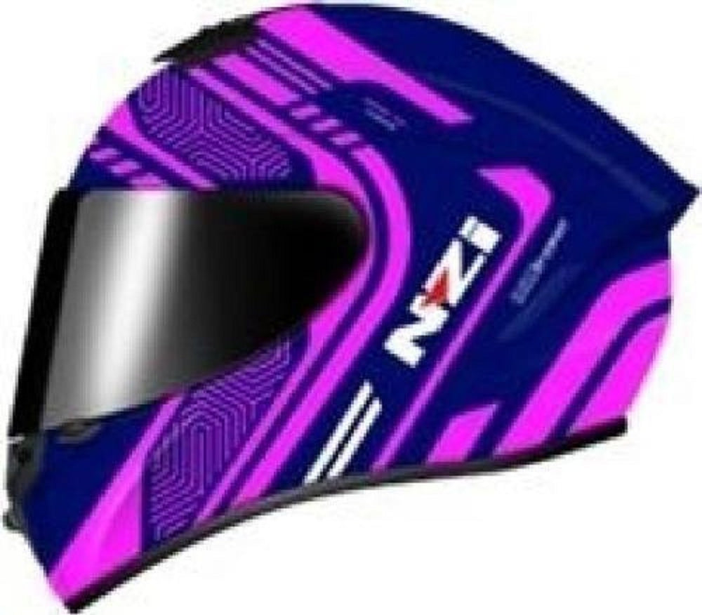 REF:NZI TRENDY CONNECTED DARK MATT BLUE&PINK CASCO NZI TRENDY CONNECTED DARK MATT BLUE&PINK