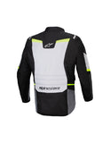 Chaqueta ALPINESTARS ST-1 WATERPROOF ICE GRAY BLACK YELLOW FLUO