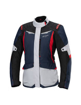 CHAQUETA ALPINESTARS MUJER STELLA ST-1 WATERPROOF DARK BLUE BLACK BRIGHT RED