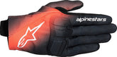 GUANTE ALPINESTARS VERANO REEF V2 BLACK RED FLUO WHITE