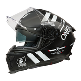 REF:CASCO ONEAL WARHAWK BLACK WHITE REDCASCO ONEAL WARHAWK BLACK WHITE RED