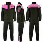TRAJE DE LLUVIA PARA CHICAS, CHAQUETA Y PANTALON, CHUBASQUERO IMPERMEABLE DE MOTO