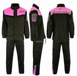 TRAJE DE LLUVIA PARA CHICAS, CHAQUETA Y PANTALON, CHUBASQUERO IMPERMEABLE DE MOTO
