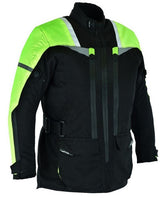 REF:FEBO KIDS FLUORCHAQUETA INFANTIL DE MOTO EN CORDURA 3/4 CON PROTECCIONES C.E.