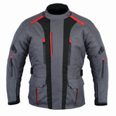REF:Chaqueta Zeus KangrouteCHAQUETA DE MOTO EN CORDURA 3/4 UNISEX, IMPERMEABLE 100%