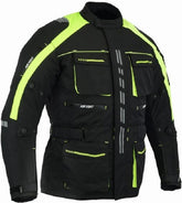 REF:Atenea FluorCHAQUETA DE MOTO EN CORDURA 3/4 UNISEX, IMPERMEABLE 100%