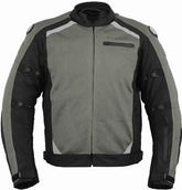 REF:Apolo Gray (Gris)CHAQUETA PERFORADA DE VERANO CON FORRO IMPERMEABLE Y DESMONTABLE