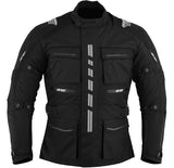 REF:Atenea NegraCHAQUETA DE MOTO EN CORDURA 3/4 UNISEX, 100% IMPERMEABLE Y TRANSPIRABLE