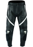 PANTALÓN DE MOTO EN PIEL CON PROTECCIONES DE TITANIO (1)