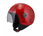 REF:CASCO NZI ZETA 2 SPRINT FLUO REDCASCO NZI ZETA 2 SPRINT FLUO RED
