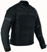REF:EROS BLACKCHAQUETA PERFORADA DE VERANO CON FORRO IMPERMEABLE Y DESMONTABLE