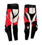 PANTALÓN DE PIEL CON PROTECCIONES PARA CHICAS