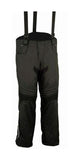 PANTALÓN DE CORDURA CON TIRANTES AJUSTABLES Y CREMALLERAS LATERALES