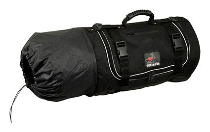 REF:GM6801 NEGROBOLSA TRASERA DE CORDURA CON FORMA CILINDRICA