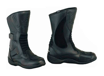 BOTAS DE MOTO URBANOS, EN PIEL Y PROTECCIONES, IMPMERBEALES
