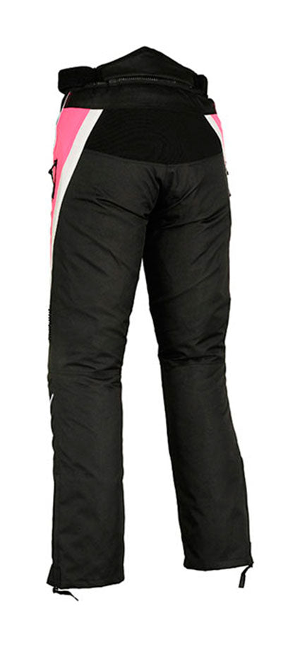 PANTALON DE MOTO EN CORDURA PARA CHICAS 100% IMPERMEABLE