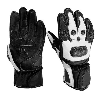 GUANTES DE PIEL CON PROTECCIONES PARA NIÑOS