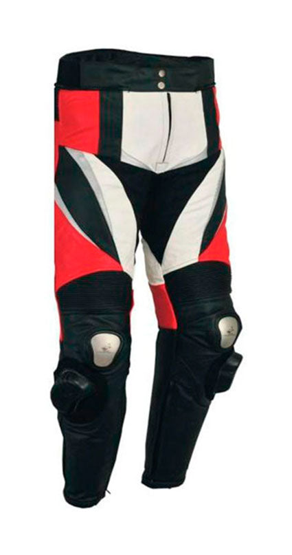 PANTALÓN DE PIEL CON PROTECCIONES PARA CHICAS