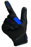 GUANTES DE MOTO EN PIEL Y MALLA PARA VERANO CON PROTECCIONES (1)