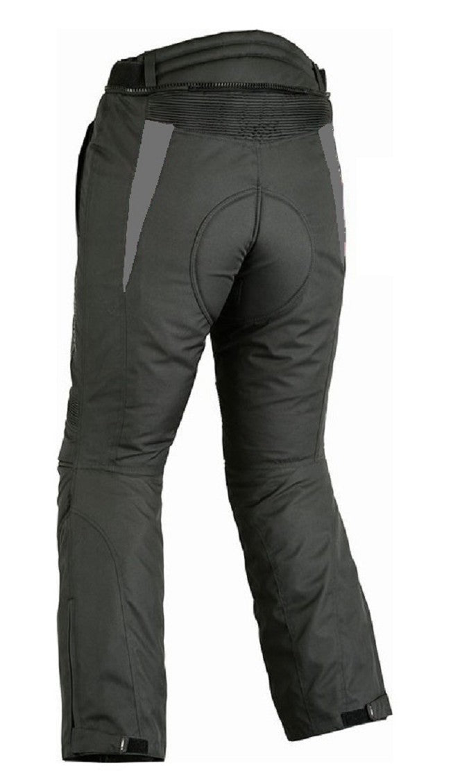 PANTALON DE MOTO EN CORDURA IMPERMEABLE CON PROTECCIONES