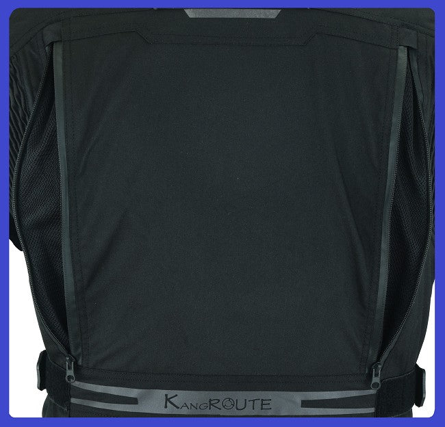 REF:TITAN NEGRA 4SEASON MANCHAQUETA DE MOTO CUATRO ESTACIONES ( 4SEASON ) TRICAPA TIPO 3/4