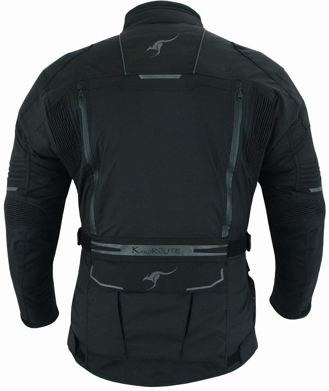 REF:TITAN NEGRA 4SEASON MANCHAQUETA DE MOTO CUATRO ESTACIONES ( 4SEASON ) TRICAPA TIPO 3/4