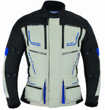 REF:TITAN AZUL 4SEASONCHAQUETA DE MOTO CUATRO ESTACIONES ( 4SEASON ) TRICAPA TIPO 3/4