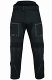 PANTALON DE MOTO CUATRO ESTACIONES ( 4SEASON ), TRICAPA IMPERMEABLE TRANSPIRABLE