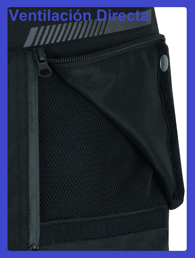 PANTALON DE MOTO CUATRO ESTACIONES ( 4SEASON ), TRICAPA IMPERMEABLE TRANSPIRABLE