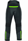 PANTALON DE MOTO PERFORADO DE VERANO UNISEX CON FORRO IMPERMEABLE EXTRAIBLE Y PROTECCIONES CE (1)