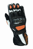GUANTES DE MOTO EN PIEL ANILINA CON PROTECCIONES CARBONO Y ACERO INOXIDABLE (2)