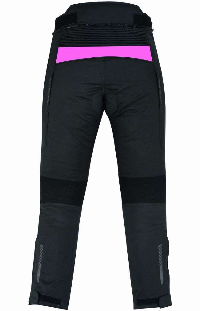 PANTALON DE MOTO MUJER CUATRO ESTACIONES 4SEASON, TRICAPA IMPERMEABLE Y TRANSPIRABLE