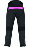 PANTALON DE MOTO MUJER CUATRO ESTACIONES 4SEASON, TRICAPA IMPERMEABLE Y TRANSPIRABLE