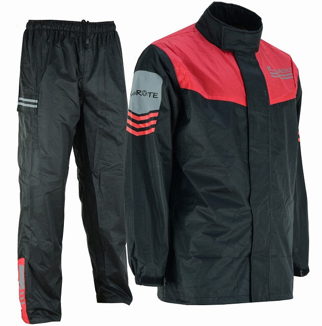 TRAJE DE LLUVIA, CHAQUETA Y PANTALON, CHUBASQUERO IMPERMEABLE DE MOTO (1)