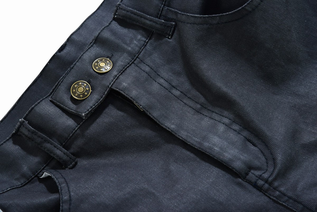 PANTALÓN KEVLAR VAQUERO UNISEX FLEXIBLE CON ZONAS ELÁSTICAS, TRATAMIENTO IMPERMEABLE Y PROTECCIONES C.E.