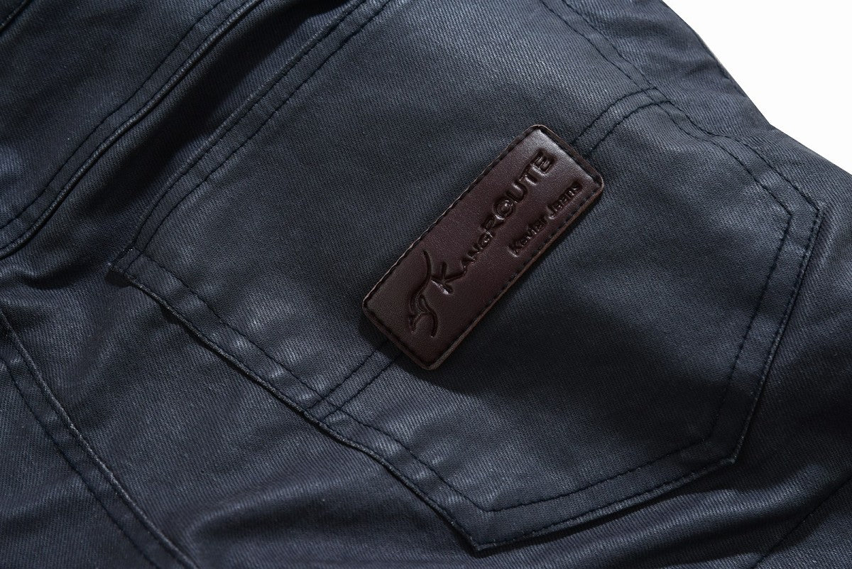 PANTALÓN KEVLAR VAQUERO UNISEX FLEXIBLE CON ZONAS ELÁSTICAS, TRATAMIENTO IMPERMEABLE Y PROTECCIONES C.E.