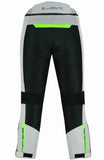 PANTALON DE MOTO PERFORADO DE VERANO CON FORRO IMPERMEABLE EXTRAIBLE, UNISEX Y PROTECCIONES C.E. (1)