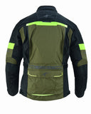 CHAQUETA DE MOTO CUATRO ESTACIONES ( 4SEASON ) TRICAPA TIPO 3/4