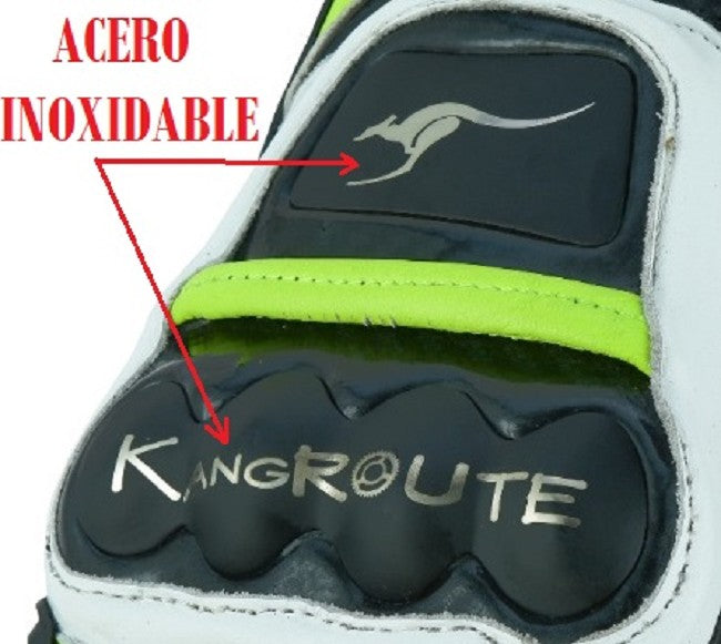 GUANTES PUÑOS CORTOS DE MOTO EN PIEL ANILINA CON PROTECCIONES DE ACERO INOXIDABLE (4)