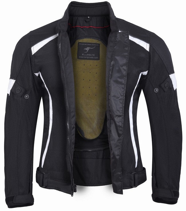 CHAQUETA DE MOTO PARA VERANO DE CHICAS CON PROTECCIONES C.E.