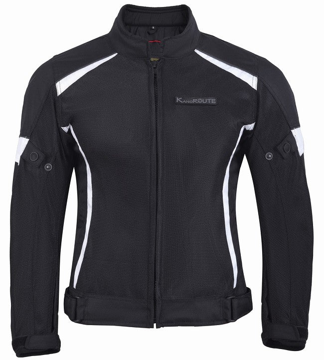 CHAQUETA DE MOTO PARA VERANO DE CHICAS CON PROTECCIONES C.E.