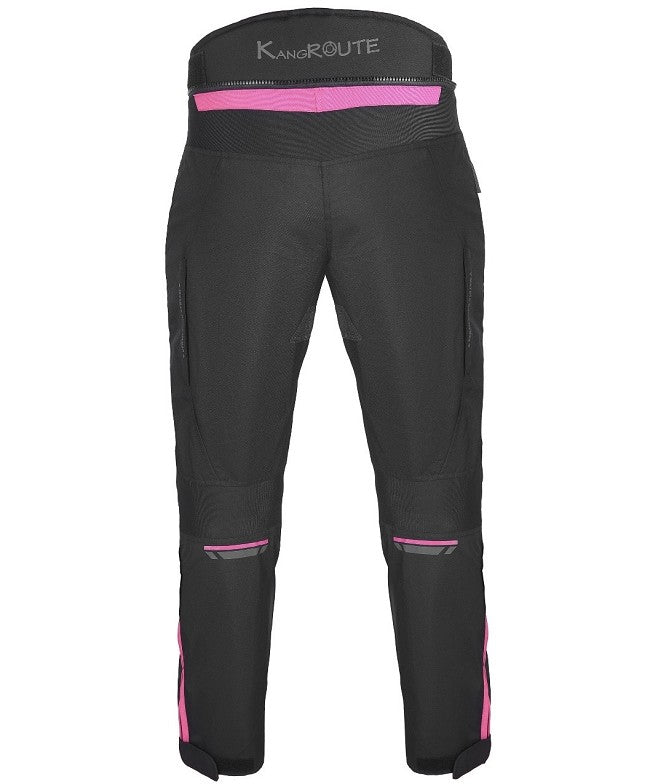 PANTALON DE MOTO MUJER CUATRO ESTACIONES 4SEASON, IMPERMEABLE, TRANSPIRABLE TÉRMICO