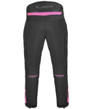 PANTALON DE MOTO MUJER CUATRO ESTACIONES 4SEASON, IMPERMEABLE, TRANSPIRABLE TÉRMICO