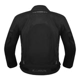 REF:SUMMER MAN BLACKCHAQUETA DE MOTO PARA VERANO UNISEX CON PROTECCIONES C.E.