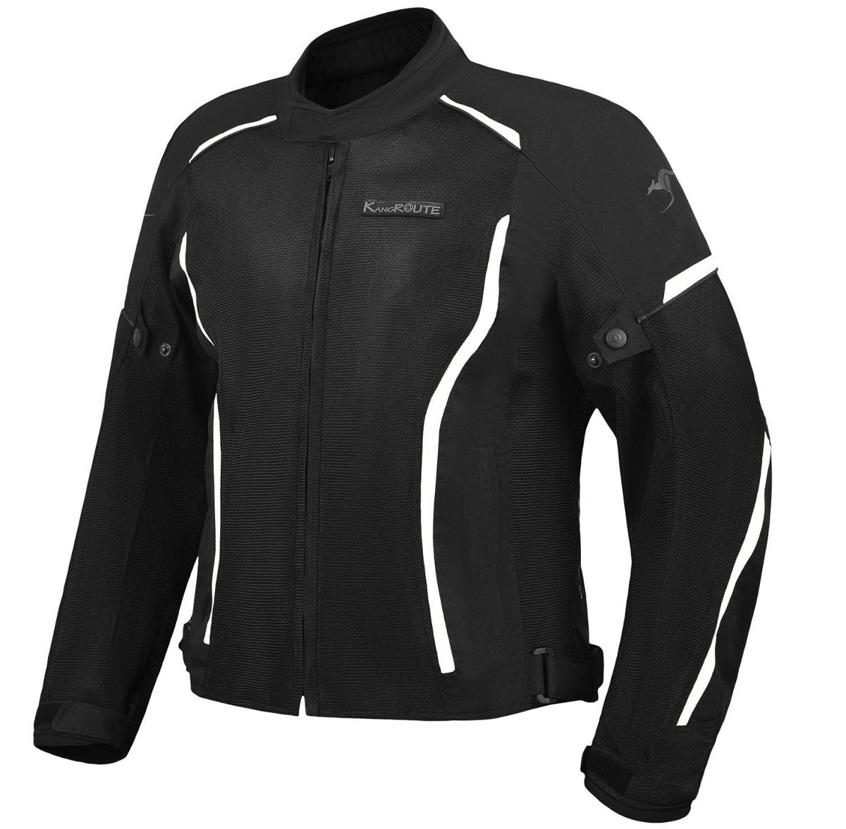 REF:SUMMER MAN WHITE BLACKCHAQUETA DE MOTO PARA VERANO UNISEX CON PROTECCIONES C.E.