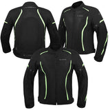 CHAQUETA DE MOTO PARA VERANO UNISEX CON PROTECCIONES C.E. (2)