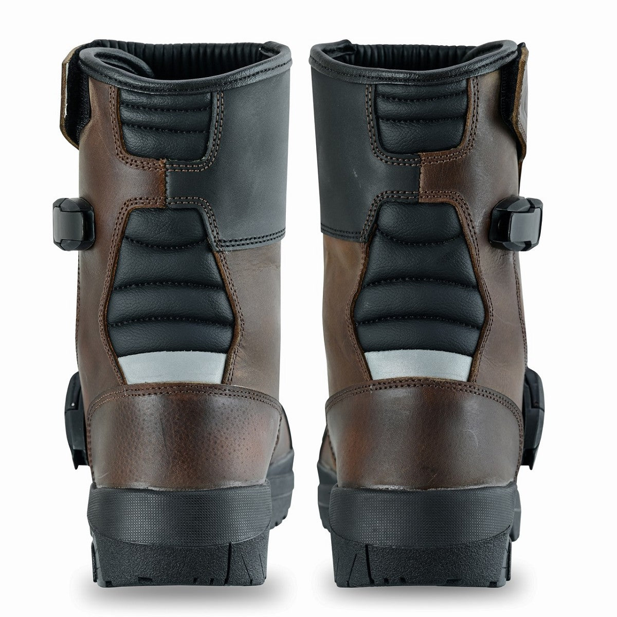 BOTAS DE MOTO MEDIACAÑA ADVENTURE TOURING EN PIEL BOVINA DE ALTA RESISTENCIA CE