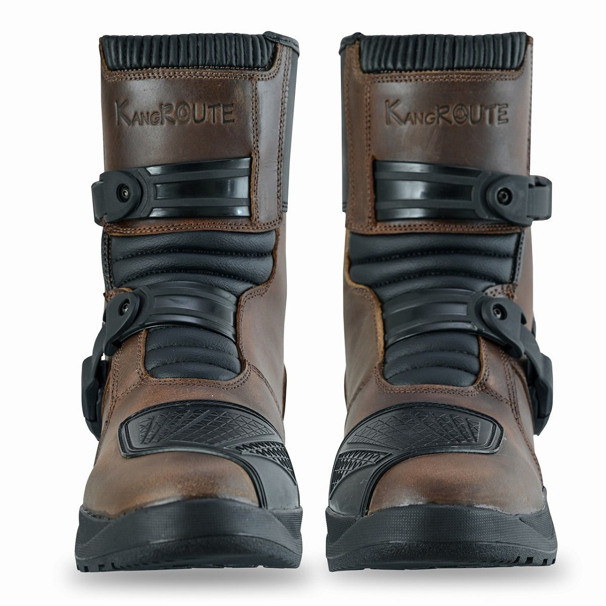 BOTAS DE MOTO MEDIACAÑA ADVENTURE TOURING EN PIEL BOVINA DE ALTA RESISTENCIA CE