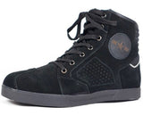 ZAPATILLAS MOTO EN PIEL, ESTILO STREETWEAR PARA MUJER PROTECCIONES Y HOMOLOGACIÓN CE - EPI