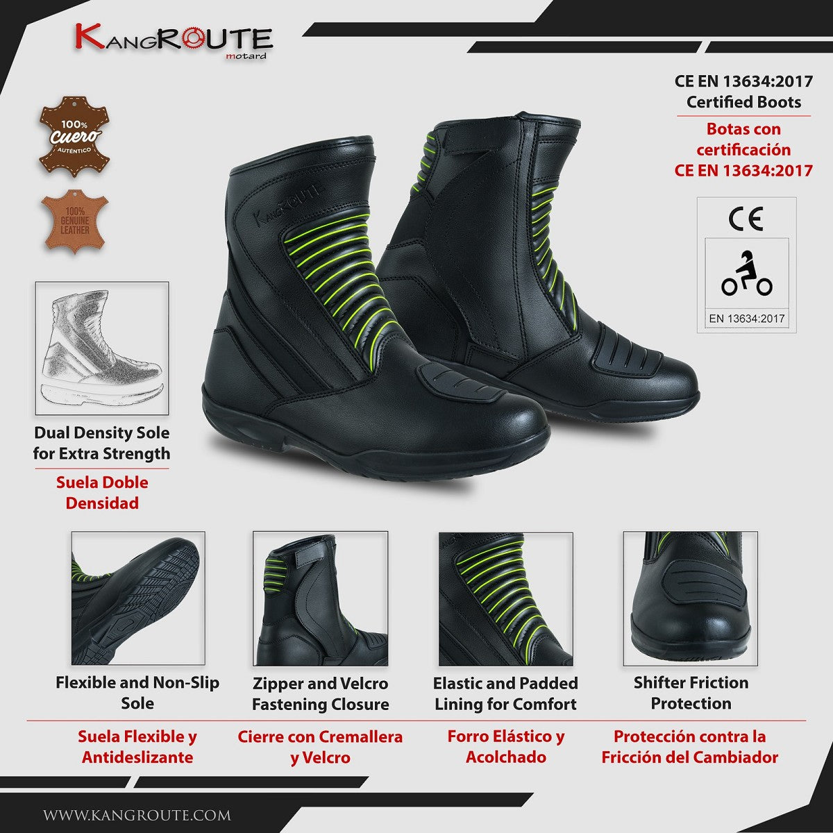 BOTAS DE MOTO TOURING IMPERMEABLES Y TRANSPIRABLES CON HOMOLOGACIÓN CE Y EPI (2)